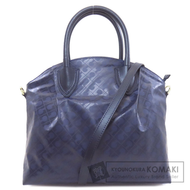 ゲラルディーニ ハンドバッグ ロゴモチーフ ソフティ 2WAY