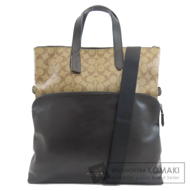 FENDI フェンディ ズッカ柄 トートバッグ PVC レディース ブランド京の