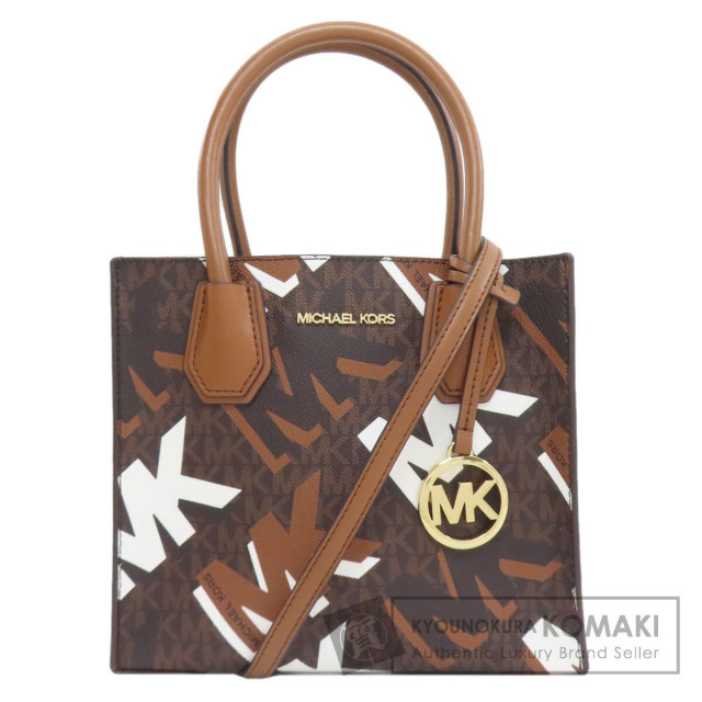 Michael Kors マイケルコース MKシグネチャー 2WAY ハンドバッグ PVC