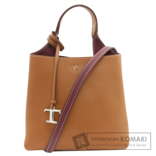 トッズ ハンドバッグ Tタイムレス 2WAY