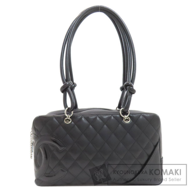 シャネル トートバッグ カンボンライン シルバー金具