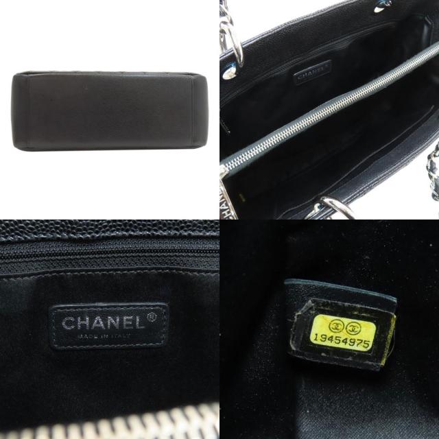 シャネル トートバッグ マトラッセ シルバー金具