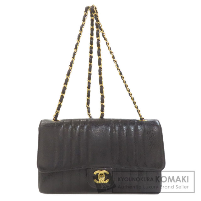 シャネル ショルダーバッグ マドモアゼル チェーンショルダー ゴールド金具