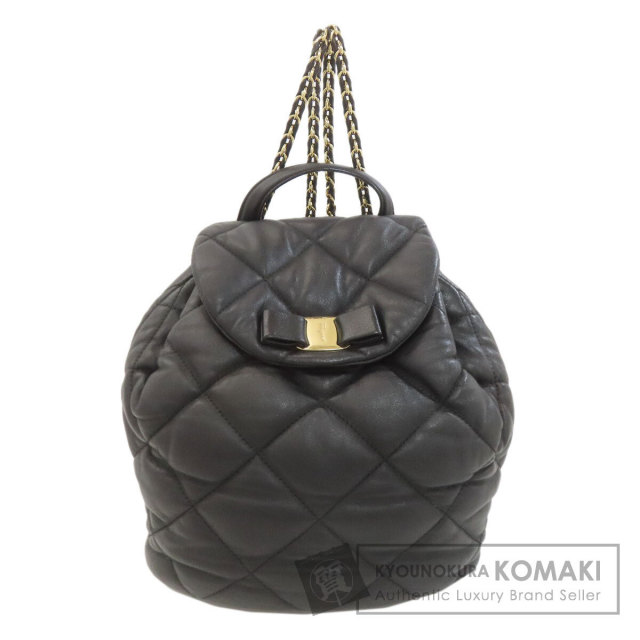 サルヴァトーレフェラガモ リュック・デイパック ヴァラリボン