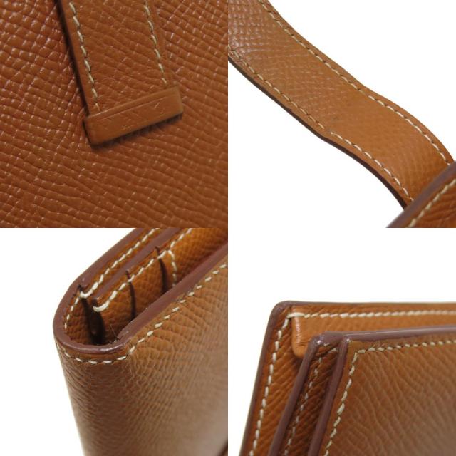 エルメス 長財布（小銭入れあり） ベアンスフレ ゴールド ゴールド金具