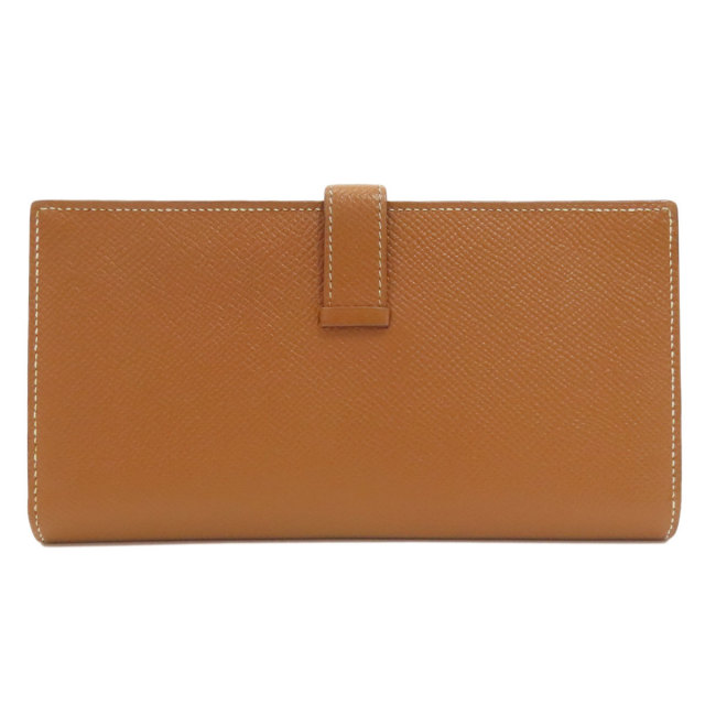 HERMES エルメス ベアンスフレ ゴールド ゴールド金具 長財布（小銭