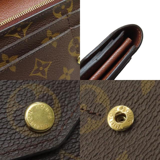 LOUIS VUITTON ルイヴィトン M60531 ポルトフォイユ・サラ 長財布（小銭入れあり） モノグラムキャンバス レディース [中古] LOUIS VUITTON ルイヴィトン M60531 ポルトフォイユ・サラ 長財布
