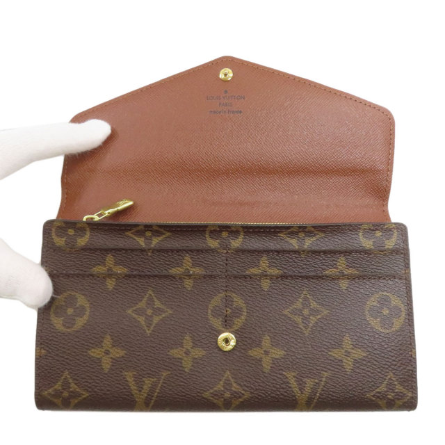 LOUIS VUITTON ルイヴィトン M60531 ポルトフォイユ・サラ 長財布（小銭入れあり） モノグラムキャンバス レディース [中古] LOUIS VUITTON ルイヴィトン M60531 ポルトフォイユ・サラ 長財布