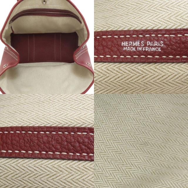 エルメス トートバッグ ガーデンパーティPM シルバー金具