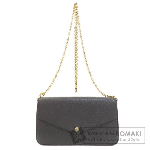 ルイヴィトン 長財布（小銭入れあり） ポシェット・フェリシー ショルダーウォレット