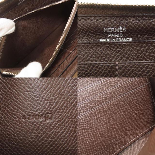 エルメス 長財布（小銭入れあり） アザップ クラシック ロング  シルバー金具