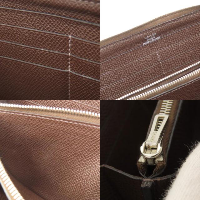 エルメス 長財布（小銭入れあり） アザップ クラシック ロング  シルバー金具