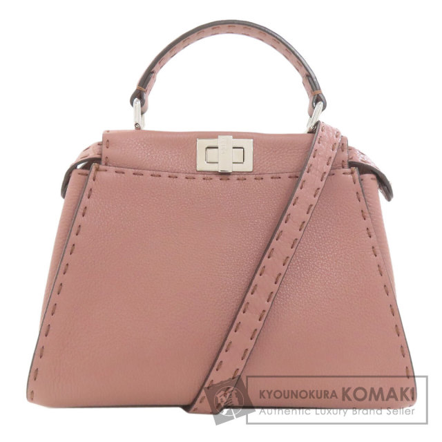 フェンディ ハンドバッグ ピーカブー ミニ セレリア 2WAY