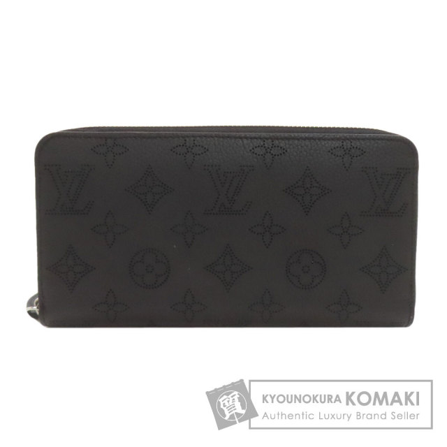 吉*人様 ルイヴィトン　マヒナ　ジッピーウォレット　M61867 長財布　ブラッ LOUIS VUITTON ルイヴィトン M61867 ジッピー・ウォレット 長財布