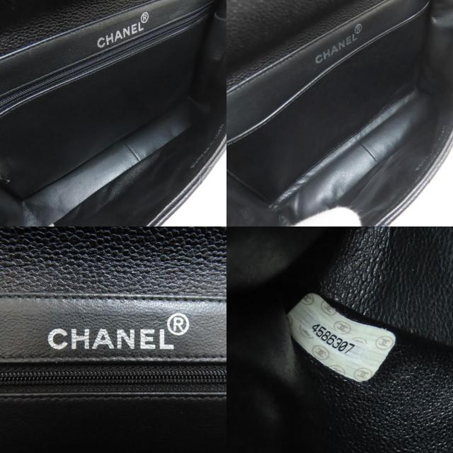 シャネル ハンドバッグ マトラッセ ダブルフェイス シルバー金具
