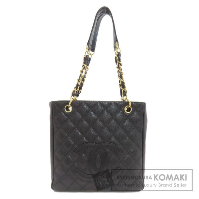 シャネル トートバッグ マトラッセ チェーントート ゴールド金具