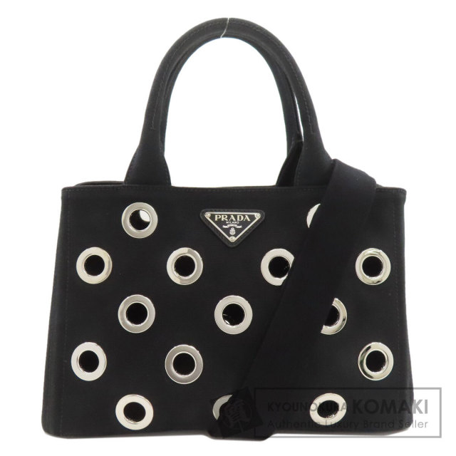 プラダ ハンドバッグ カナパミニ パンチング 2WAY
