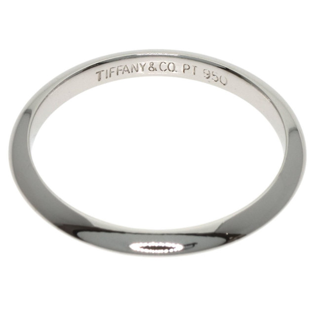 TIFFANY&Co. ティファニー ナイフエッジ リング・指輪 プラチナPT950