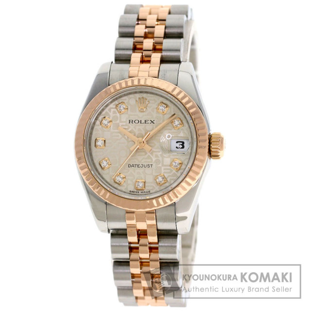 ROLEX ロレックス 69173G デイトジャスト 10P ダイヤモンド