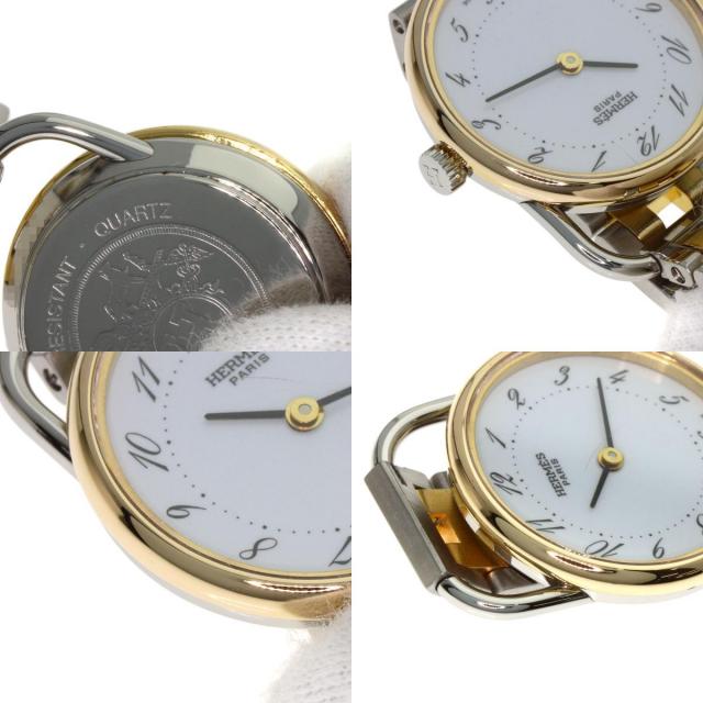 HERMES エルメス アルソー 腕時計 SS SSxGP レディース [中古] HERMES - HERMES エルメス アルソー 腕時計 SS SSxGP レディース [中古