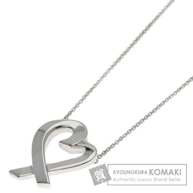 ティファニー ネックレス ラビングハート