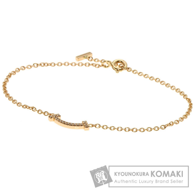 ティファニー ブレスレット Tスマイル ミニ ダイヤモンド