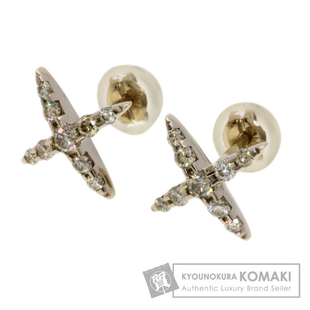 カシケイ ピアス ネイキッド ブラウン ダイヤモンド