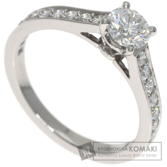 CARTIER カルティエ ソリテール ダイヤモンド G-VVS2-VG #48 リング