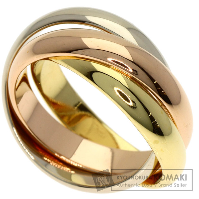 CARTIER カルティエ トリニティ #50 リング・指輪 K18イエローゴールド