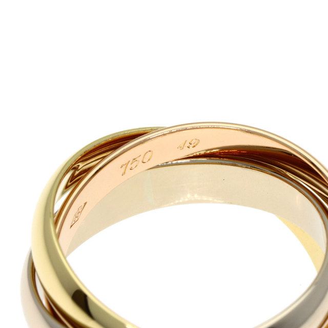 CARTIER カルティエ トリニティ #49 リング・指輪 K18イエローゴールド