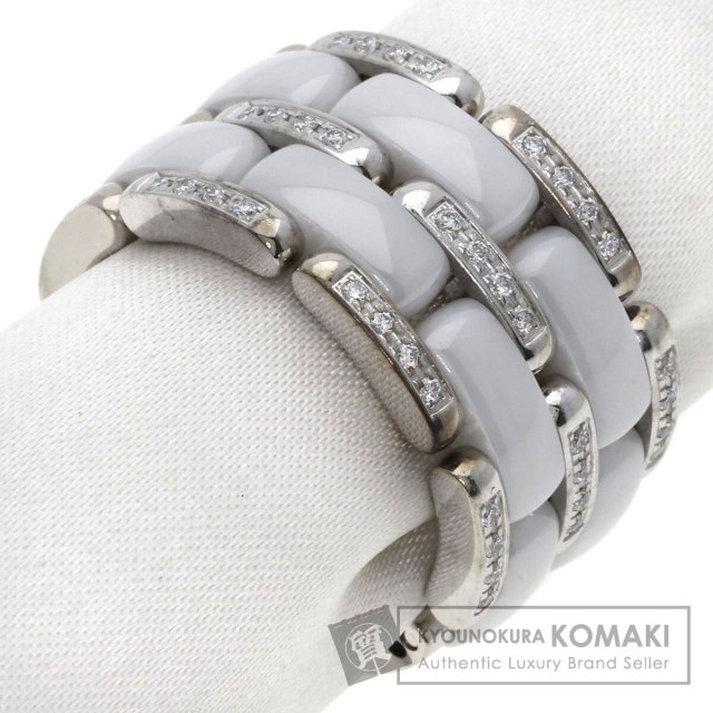 シャネル リング・指輪 ウルトラ ダイヤモンド ホワイト セラミック #54