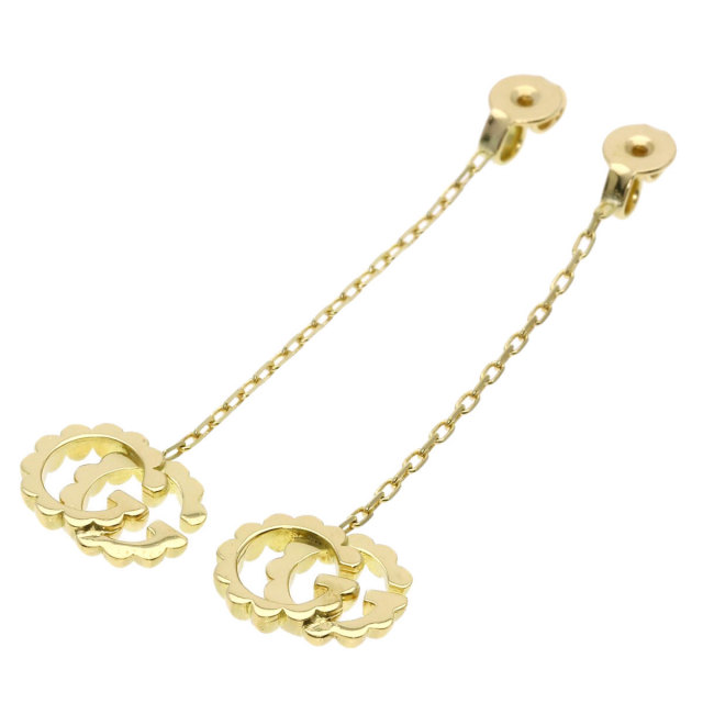 グッチ ピアス マルチストーン ダブルG