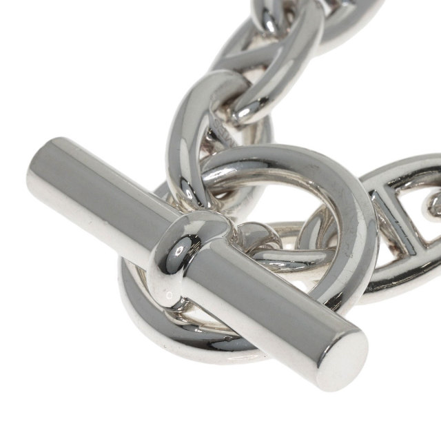 HERMES エルメス シェーヌダンクル GM 32コマ ネックレス シルバー