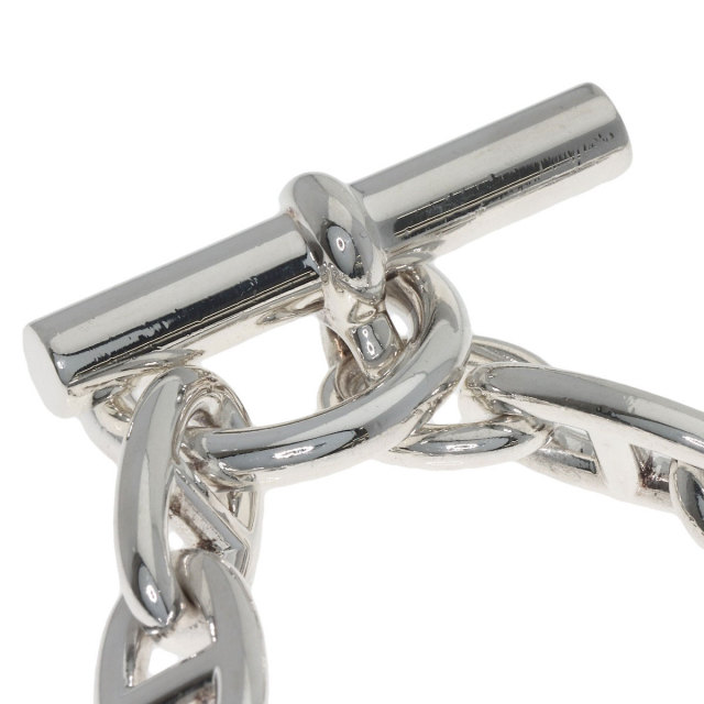 HERMES エルメス シェーヌダンクル GM 32コマ ネックレス シルバー