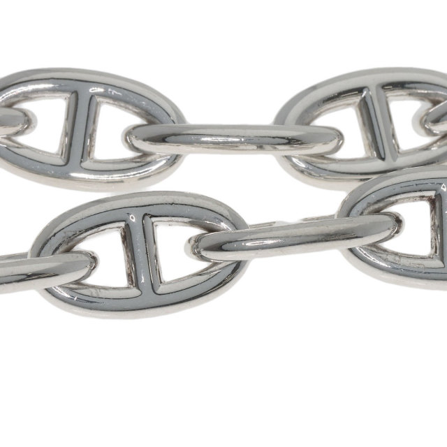 HERMES エルメス シェーヌダンクル GM 32コマ ネックレス シルバー