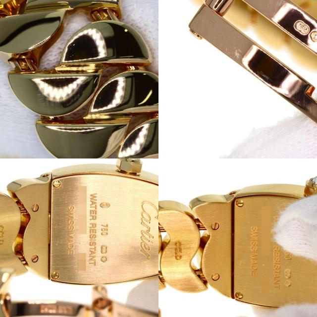 CARTIER カルティエ WE600601 ラドーニャ SM ベゼルダイヤモンド
