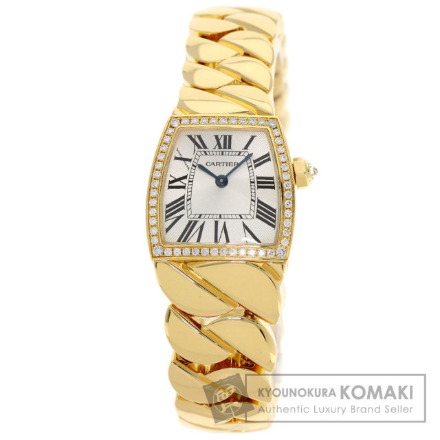 カルティエ 腕時計 ラドーニャ SM ベゼルダイヤモンド