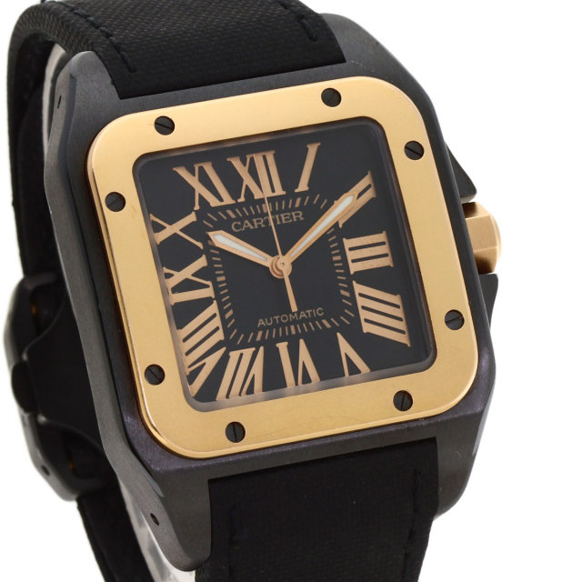 カルティエ 腕時計 サントス 100LM