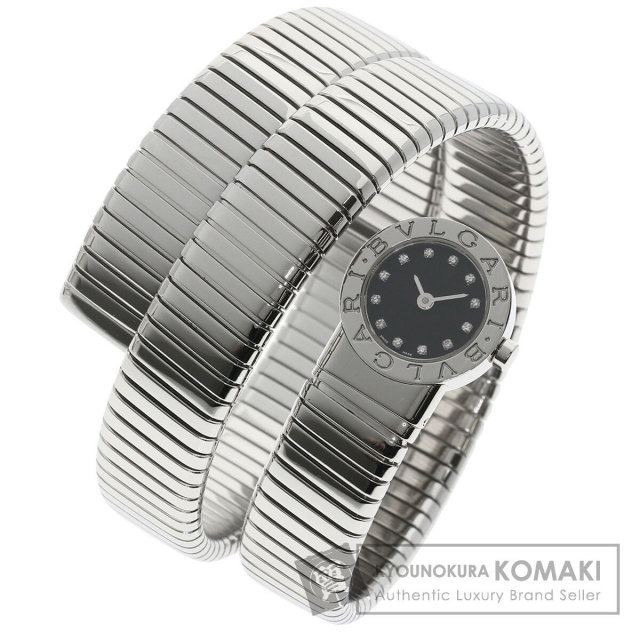 BVLGARI ブルガリ BB191TS トゥボガス 腕時計 SS SS レディース [中古] BVLGARI ブルガリ BB191TS トゥボガス 腕時計 ステンレススチール/SS