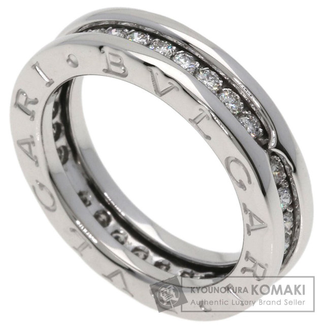 ブルガリ リング・指輪 B-zero1 ビーゼロワン 1バンド フルダイヤモンド #47