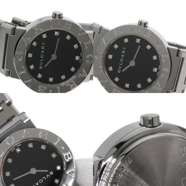 BVLGARI ブルガリ BB26SS ブルガリブルガリ 12P ダイヤモンド 腕時計