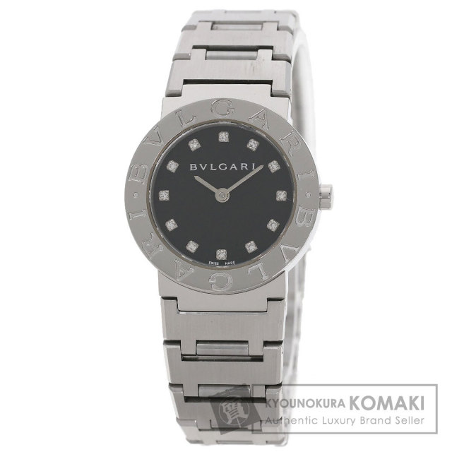BVLGARI ブルガリ BB26SS ブルガリブルガリ 12P ダイヤモンド 腕時計