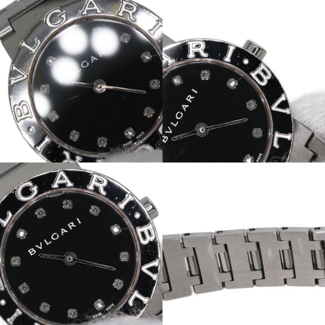 BVLGARI ブルガリ BB26SS ブルガリブルガリ 12P ダイヤモンド 腕時計