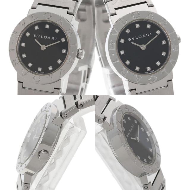 BVLGARI ブルガリ BB26SS ブルガリブルガリ 12P ダイヤモンド 腕時計