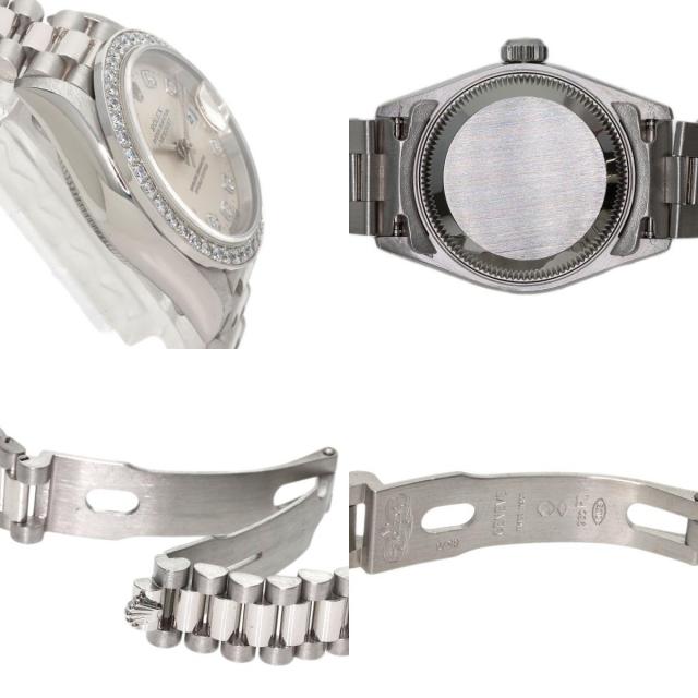 ROLEX ロレックス 69136G デイトジャスト 10P ダイヤモンド 腕時計