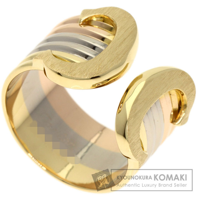 CARTIER カルティエ 2Cリング LM #48 リング・指輪 K18イエロー