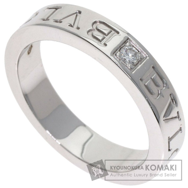 ブルガリ リング・指輪 ダブルロゴ ダイヤモンド