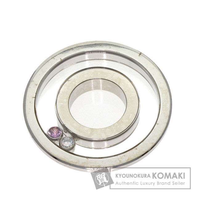 Chopard ホワイトゴールドリング　ハッピーダイアモンド Chopard（ショパール） ハッピー ハート ダイヤ リング 指輪 約11号