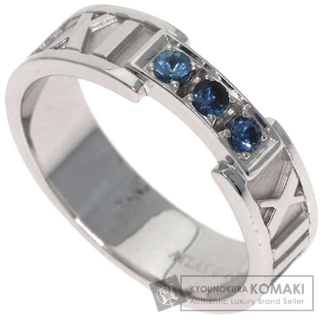 ティファニー リング・指輪 アトラス 3P サファイア