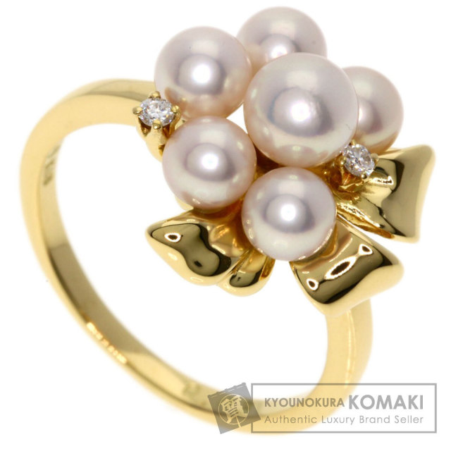 タサキ リング・指輪 パール 真珠 ダイヤモンド